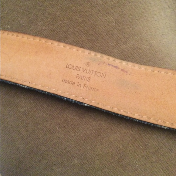 Louis Vuitton Ceinture Buckle Belt Monogram Denim main image 12